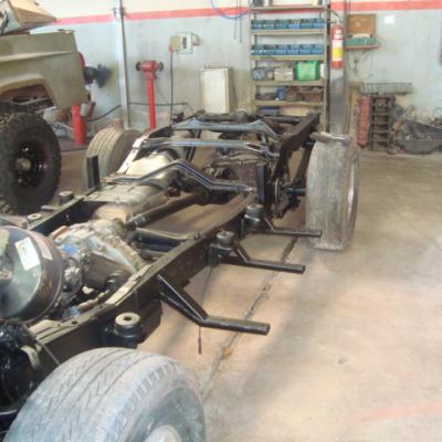 Ford F 1 1948 Vermelha Teto E Porta Estendida.10