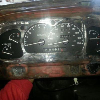Ford F 1 1948 Vermelha Teto E Porta Estendida.27