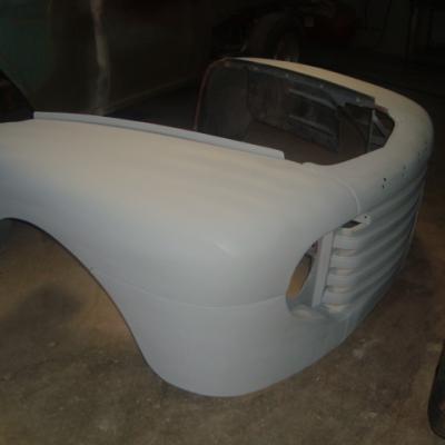 Ford F 1 1948 Vermelha Teto E Porta Estendida.31