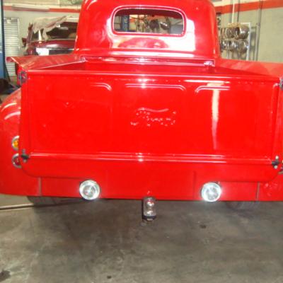 Ford F 1 1948 Vermelha Teto E Porta Estendida.44