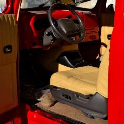 Ford F 1 1948 Vermelha Teto E Porta Estendida.45