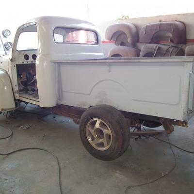 Ford F 1 1951 V8 Vermelha Barreto.29