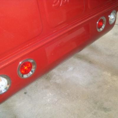 Ford F 1 1951 V8 Vermelha Barreto.48