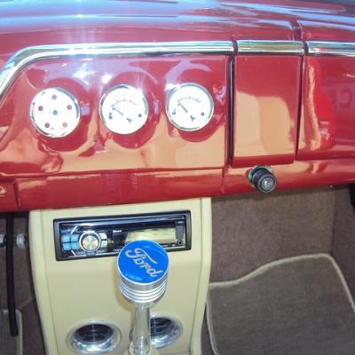 Ford F 1 1951 V8 Vermelha Barreto.54