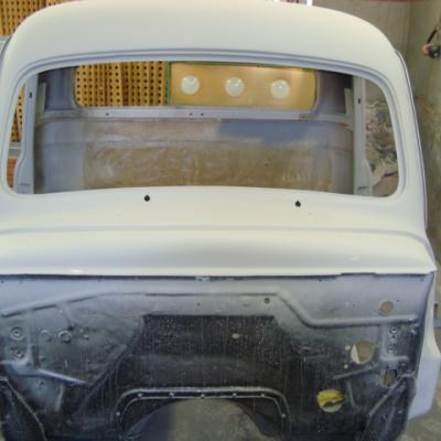 Ford F 1 1951 V8 Vermelha Barreto.8