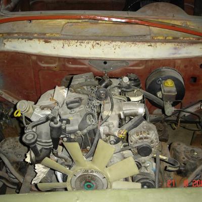 Ford F 100 1959 2 8 Diesel Vermelha Diesel.6