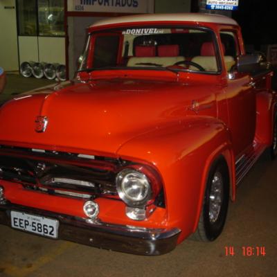 FORD F-100 1959 2.8 DIESEL VERMELHA