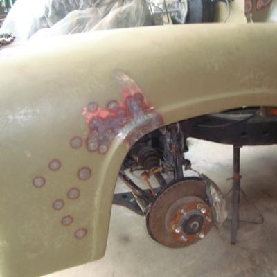 Ford F 100 1959 Vermelha Cel.43