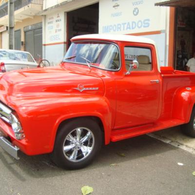FORD F-100 1959 VERMELHA CEL