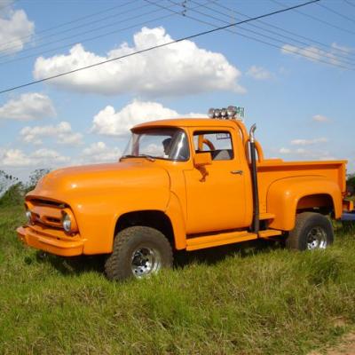 FORD F- 350 4X4 LARANJA
