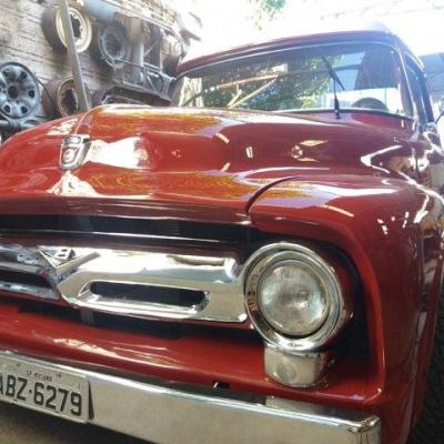 Ford F 100 1951 Vermelha Hercules.63