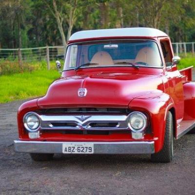 Ford F 100 1951 Vermelha Hercules.66